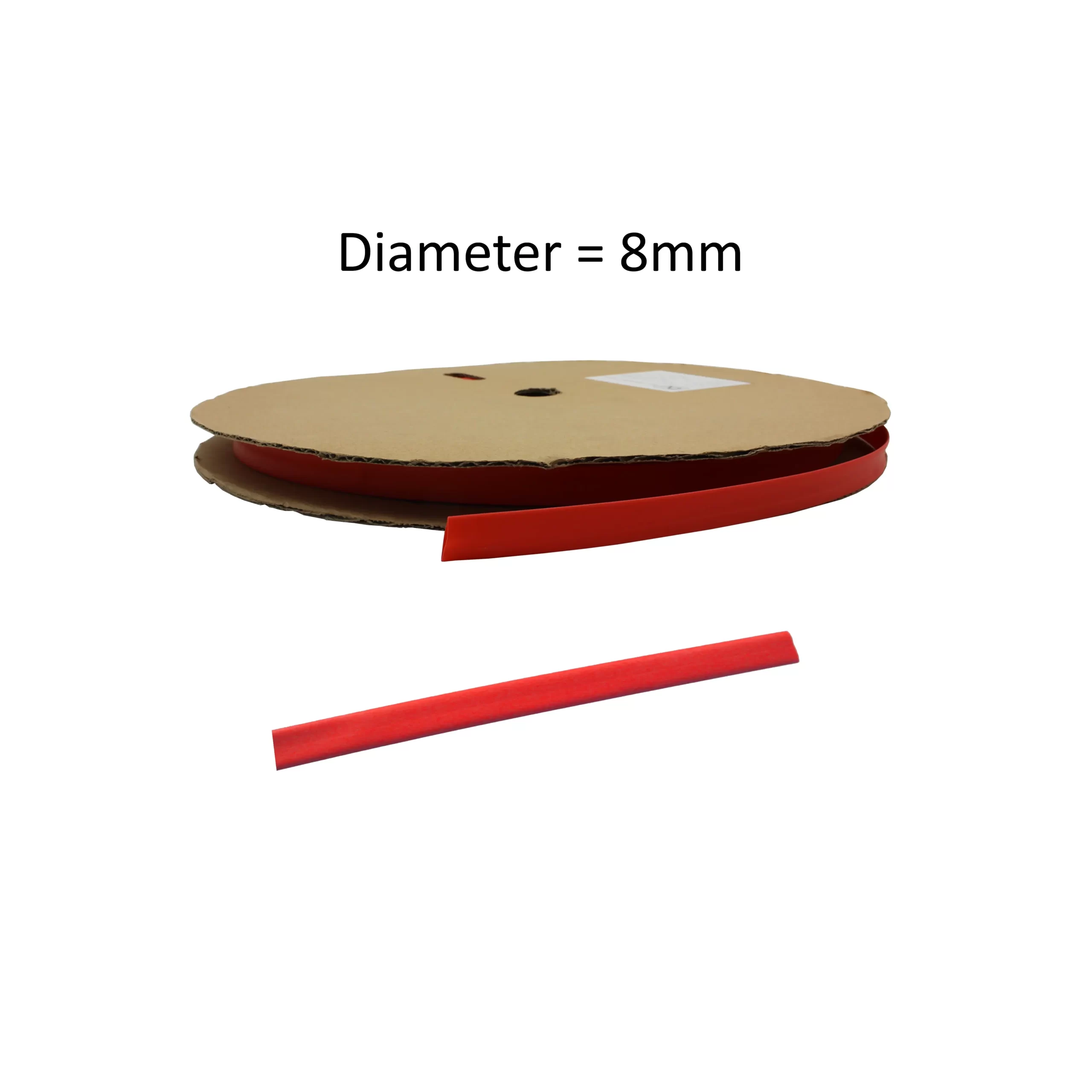HEATSHRINK 8MM DHS-8 RED