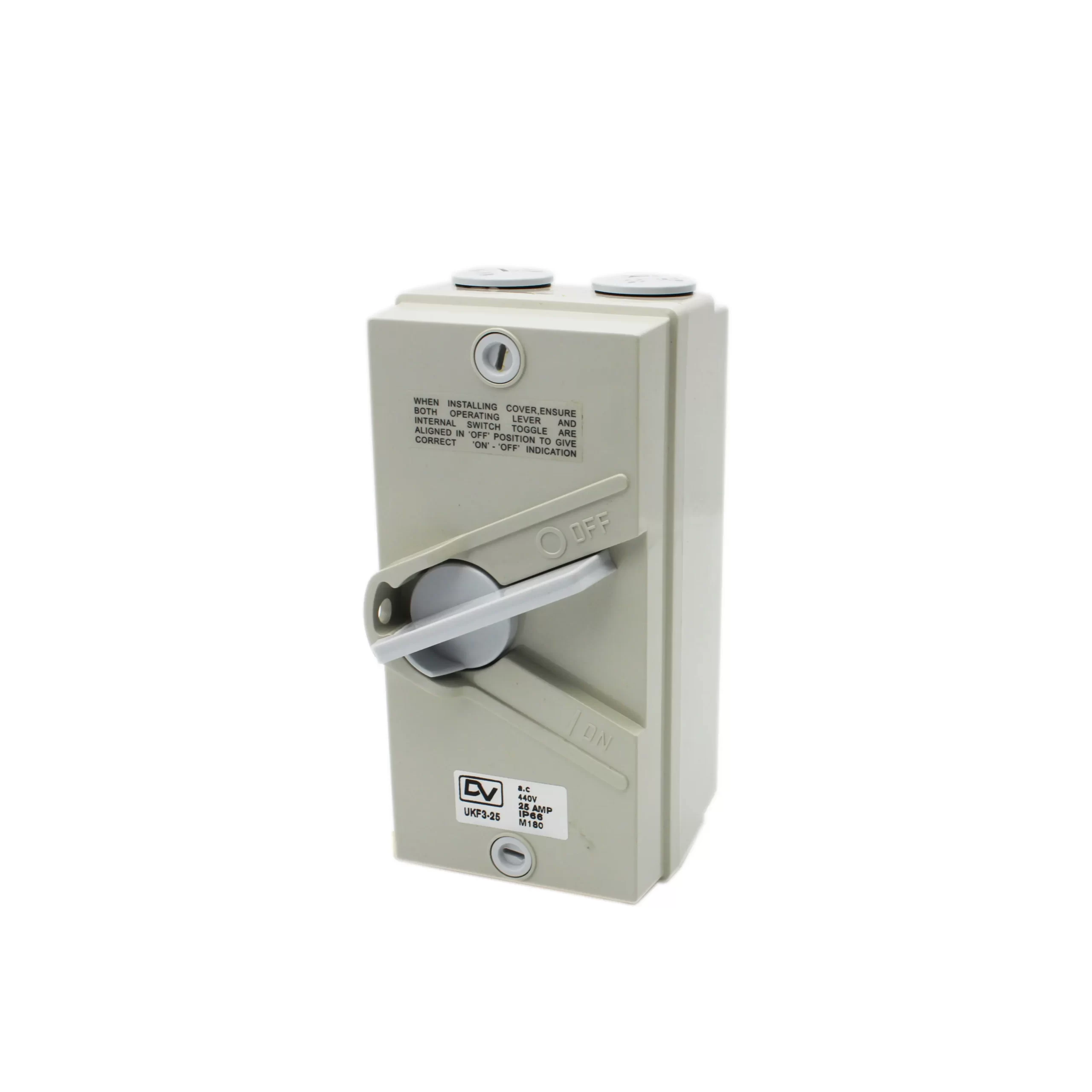 ISOLATOR SWITCH WEATHERPROOF 3P+E+N / ISW-3