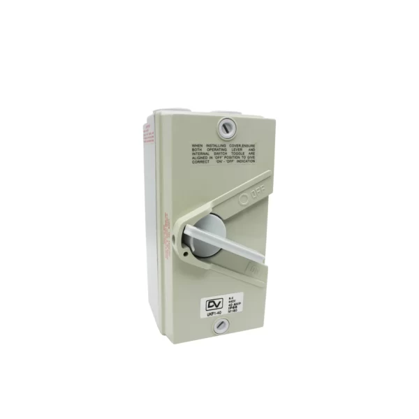 ISOLATOR SWITCH WEATHERPROOF 1P+E+N / ISW-1